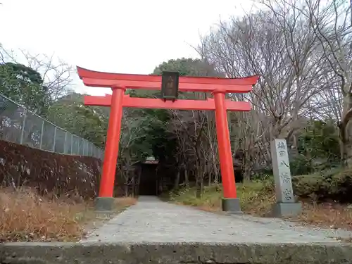 塙田八幡宮の鳥居