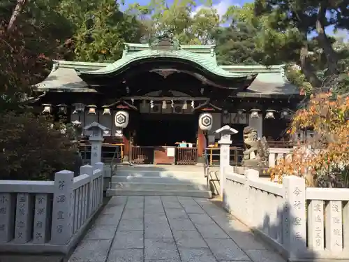 芦屋神社の本殿・本堂