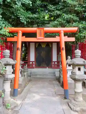 品川貴船神社の鳥居