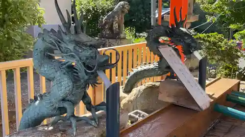 多治速比売神社の手水舎