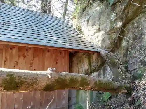 大峯不動尊の自然