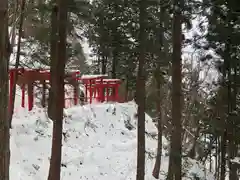 萬蔵稲荷神社の鳥居