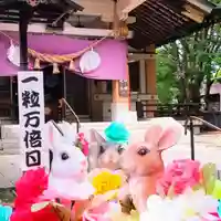 彌彦神社 (伊夜日子神社)の像