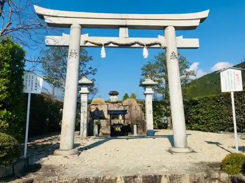 熊野本宮大社産田社の鳥居