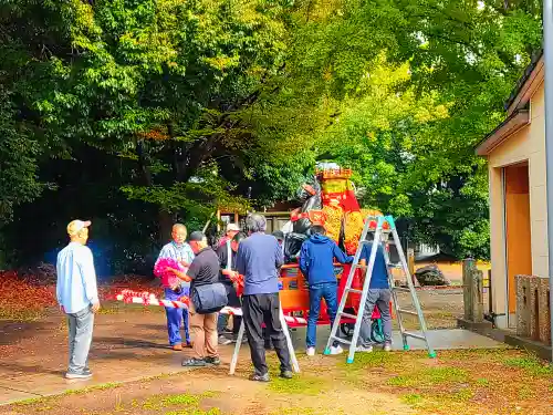 八幡社（松新町）のお祭り