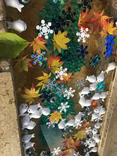 長野縣護國神社の手水舎