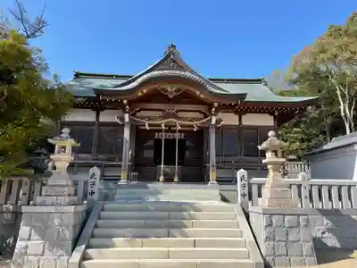 伊川谷惣社の本殿・本堂