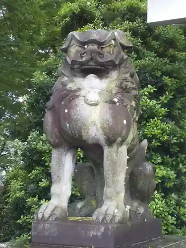 入間野神社の狛犬