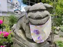 菊田神社の狛犬