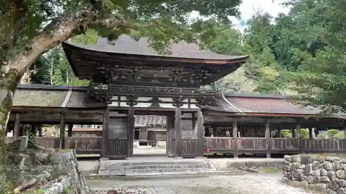 油日神社の山門・神門
