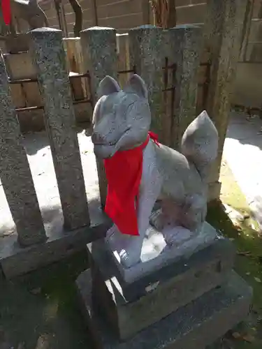 真清田神社の狛犬