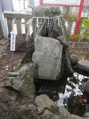 白幡神社の手水舎