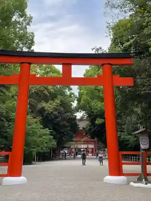 賀茂御祖神社(下鴨神社)の鳥居