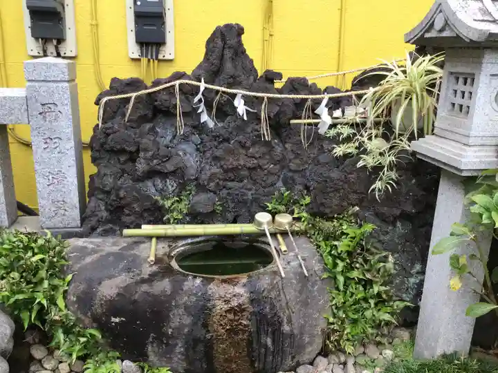 櫻株稲荷神社(水戸屋稲荷)の手水舎