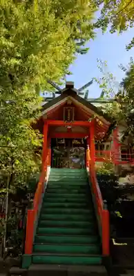 於玉稲荷神社の本殿・本堂