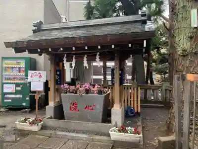 高円寺氷川神社の手水舎