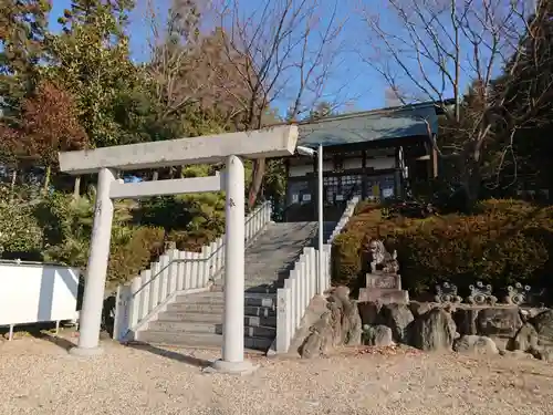 山神神社の鳥居