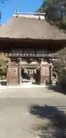王宮神社の山門・神門