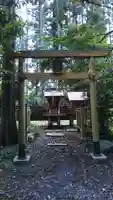 三湯神社の鳥居