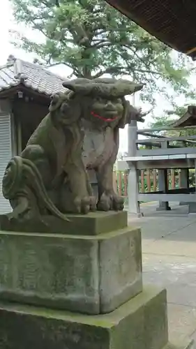 八幡橋八幡神社の狛犬