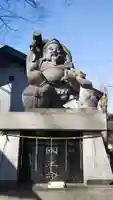 田中稲荷愛宕神社の像