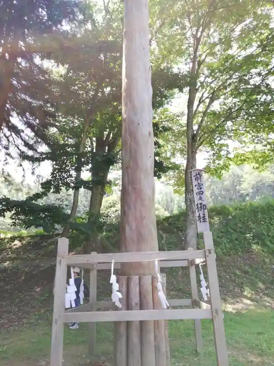 諏訪大社上社前宮のその他建物