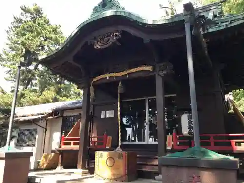 諏訪神社の本殿・本堂