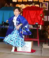 三津厳島神社の七五三参