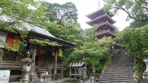 竹林寺の塔