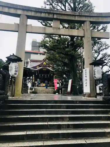 大鳥神社の鳥居