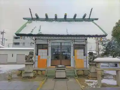 神明社(当知)の本殿・本堂