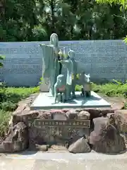 田村神社の像