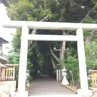 岩槻久伊豆神社の鳥居