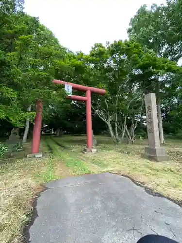 恵庭神社の鳥居