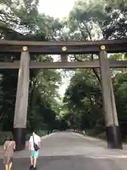 明治神宮の鳥居