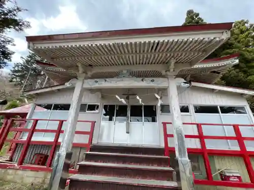 海積神社の本殿