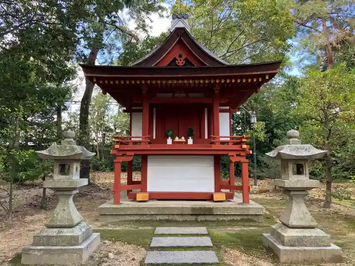 休ヶ岡八幡宮(薬師寺境内社)(奈良県)