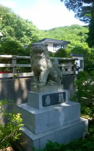 本輪西八幡神社の狛犬