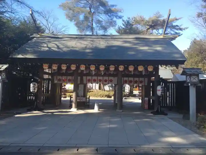 櫻木神社の山門・神門