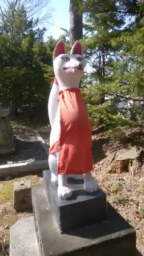 富良野神社の狛犬