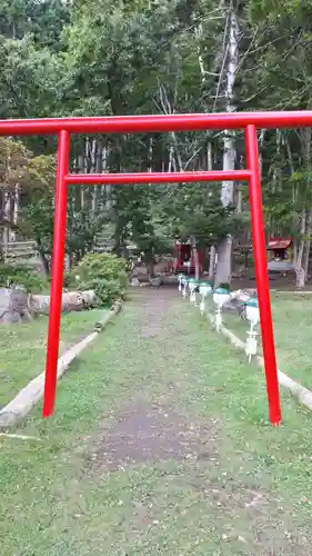 神社（洞爺湖中の島）の鳥居