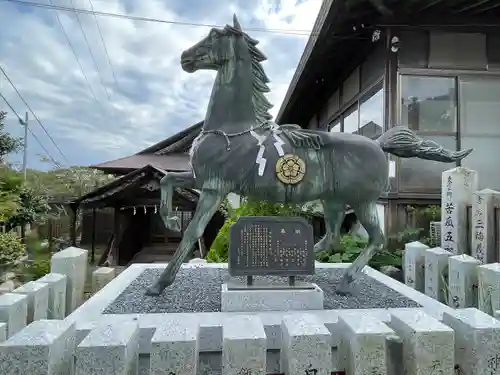 廣峯神社の像