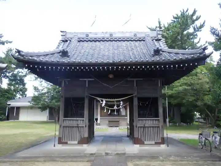 津毛利神社の山門・神門