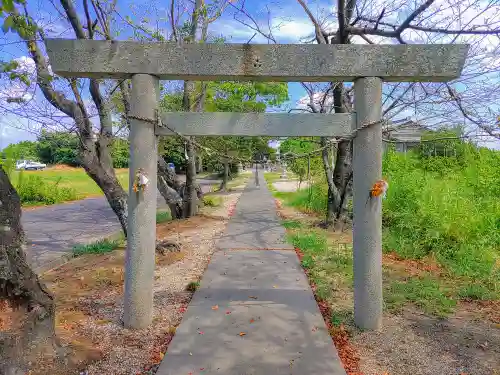 神明社（片原一色町如来）の鳥居