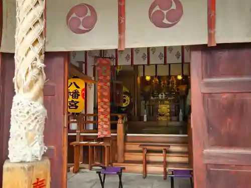 中村八幡神社の本殿・本堂