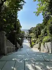 宮地嶽神社の鳥居