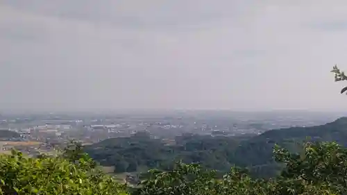 唐澤山神社の景色