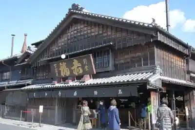 伊勢神宮内宮（皇大神宮）の周辺