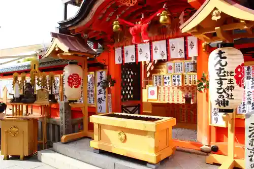 地主神社の本殿・本堂