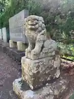 御嶽神社の狛犬